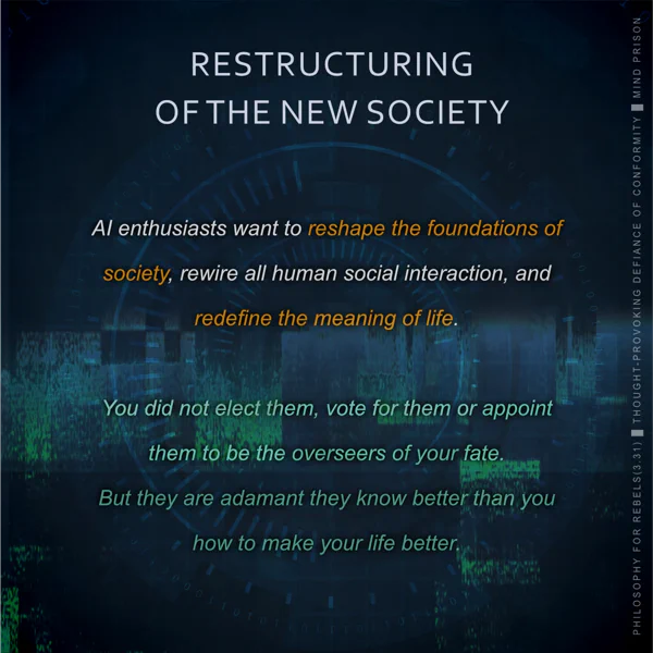 Philosophy for Rebels - 3.31: Restructuring Society