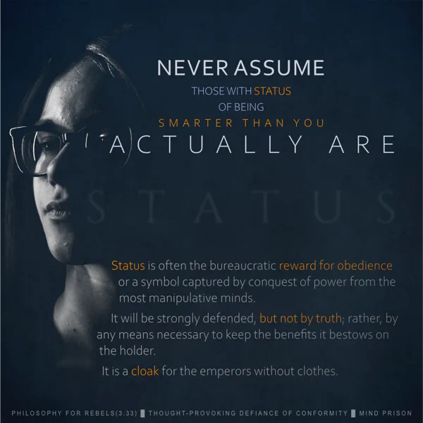 Philosophy for Rebels - 3.33: Never Assume